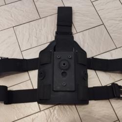 Plaque holster rigide cuisse