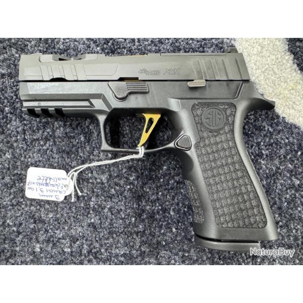Sig Sauer P320 X-Compact Spectre Gold 9 mm