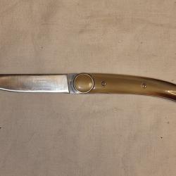 Couteau Le Thiers par Florinox manche corne ouverture akma
