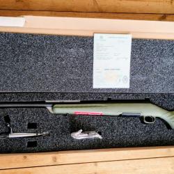 6.5 Creedmoor Ruger American rifle modele Predator canon 56cm filete 5/8x24 crosse verte