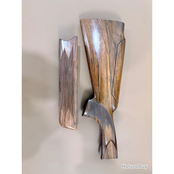 Crosse r�glable Krieghoff K80 pour gaucher, calibre 12, en noyer turc