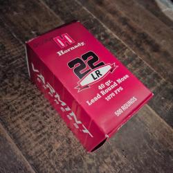 Lot de 500 munitions 22lr - Hornady - varmint express