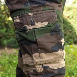 Pantalon treillis F1 6 poches coton doubl&eacute; camo CE 62