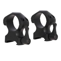 Paire de colliers de montage 1 pouce Weaver Hauteur de montage : BH9