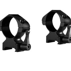 Colliers de montage rapide en acier pour lunette 30mm Hawke Hauteur de montage : BH13