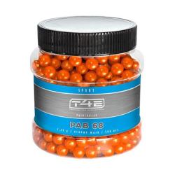 500 Billes de peinture Bio Orange Sport PAB Umarex Calibre .43