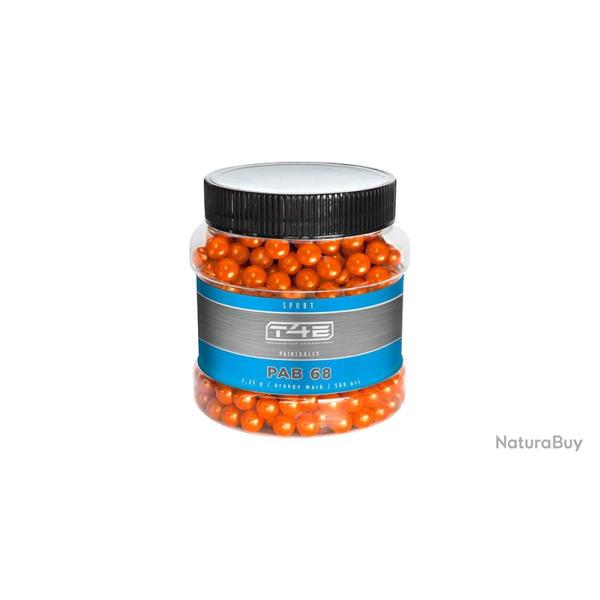 500 Billes de peinture Bio Orange Sport PAB Umarex Calibre .43