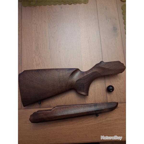 ensemble crosse - devant - boule bois grade 3 beretta brx