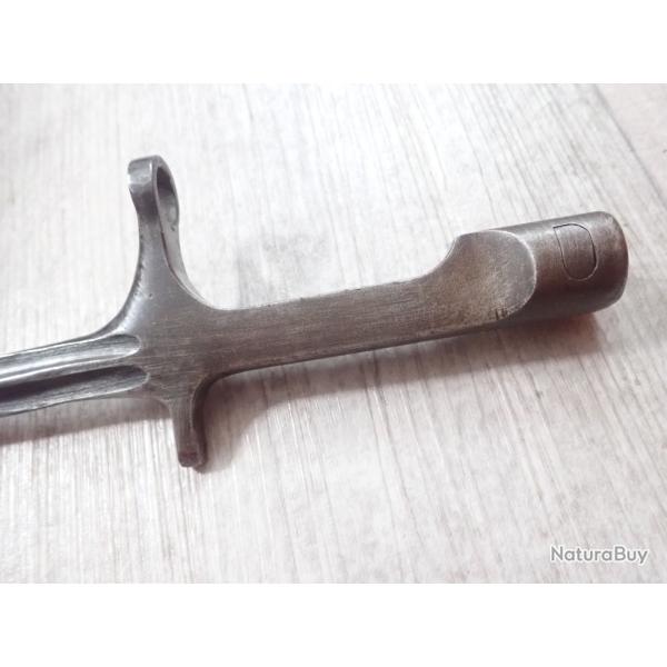 Baionnette exp�rimentale suisse Mdle 1908 pour mousqueton