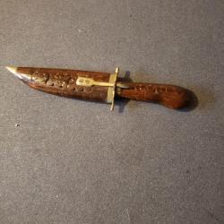 couteau indien vintage