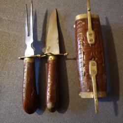 Ensemble couteau fourchette indie vintage