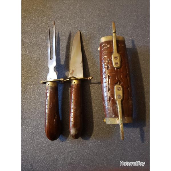 Ensemble couteau fourchette indie vintage