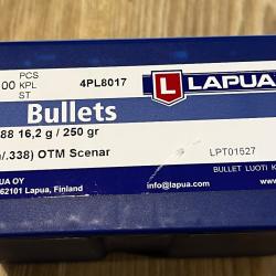 Ogives Lapua GB488 338Lm 250gr