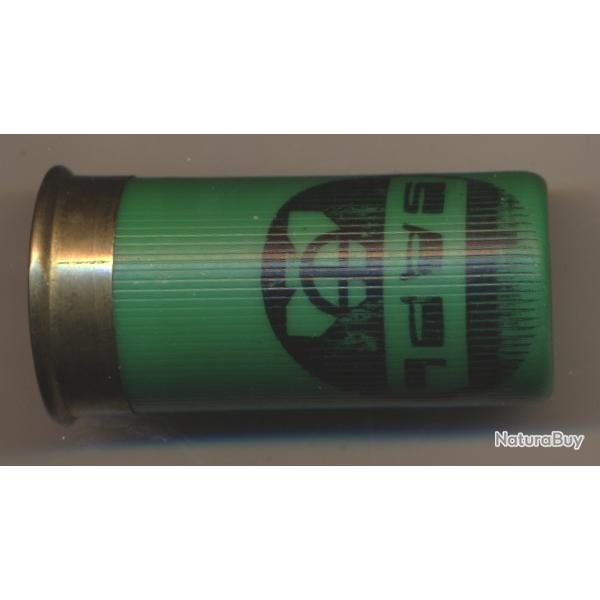 (5939) 1 cartouche Cal 12  COURT SAPL GOM COGNE CHEVROTINE CAOUTCHOUC