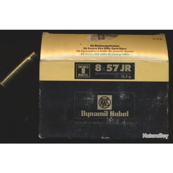 (5939) 12 �tui tir�s 1 fois avec boite  PORT OFFERT 8x57JR RWS