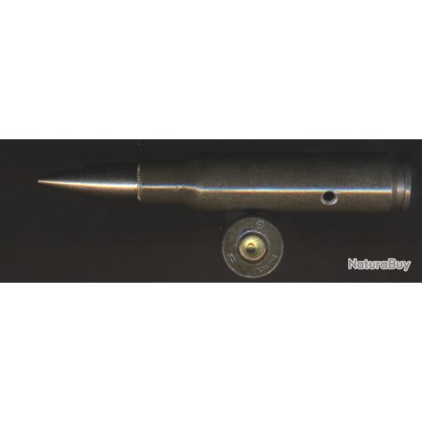 (5938) 7,62x51 NATO France Mle F1 � balle Mle1961 LE MANS en 1978 �tui acier laqu�