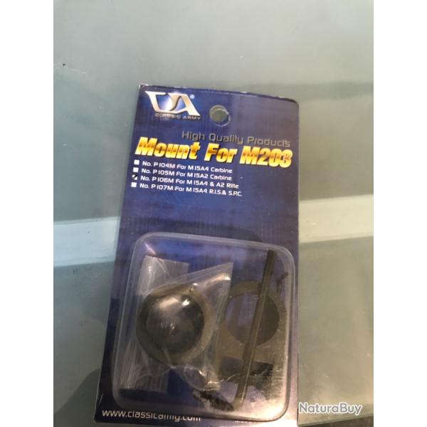 Rail pour lance grenade m203 airsoft Classic army m4