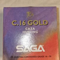 Cartouches SAGA Gold cal.16/70 N&deg;10