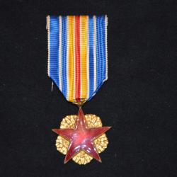 MEDAILLE DES BLESSES -VARIANTE 1&deg; & 2&deg; GUERRES - CAMPAGNES COLONIALES