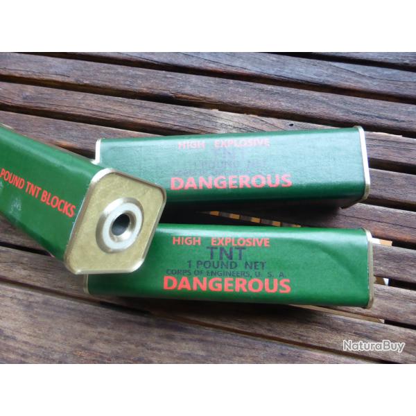 Reproduction de Pain de TNT 1 Pound Am�ricain 39-45 WW2