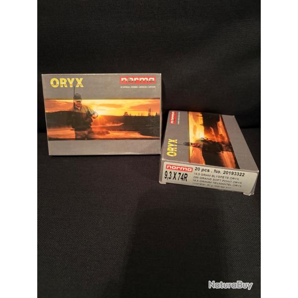 2  Bo�tes de balle Norma oryx neuves