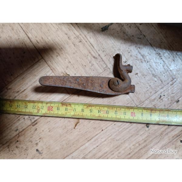 Platine de fusil a percussion n2