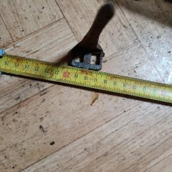 Pi&egrave;ce de fusil ancien. Ancrage de canons