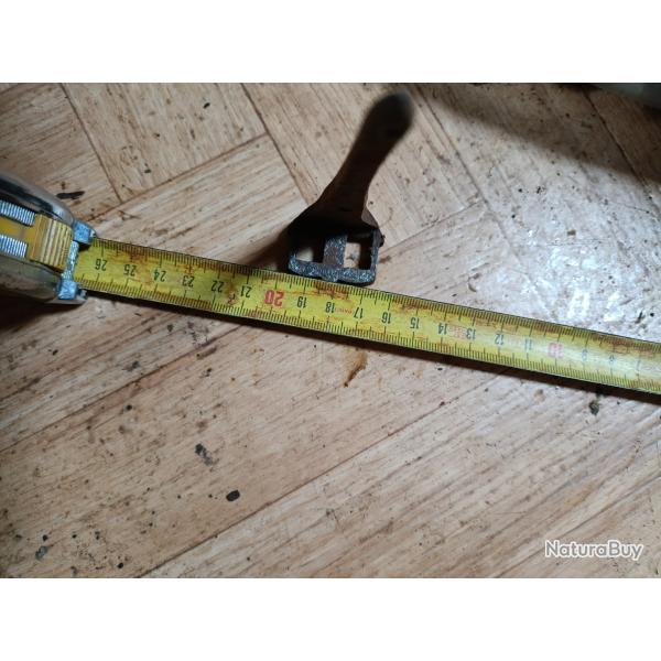 Pi�ce de fusil ancien. Ancrage de canons