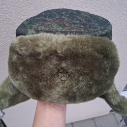 CHAPKA-OUCHANKA TSIFRA GRANDS FROIDS TAILLE 56 ARMEE RUSSE MODERNE TBE