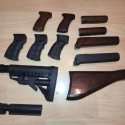 Lot de pi&egrave;ces vz58