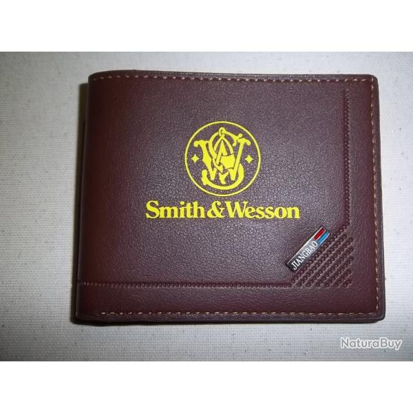 Portefeuille avec logo Smith&Wesson 1