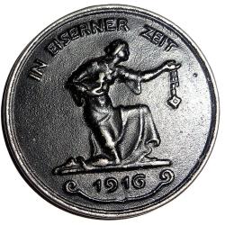 MEDAILLE ALLEMANDE de la PREMIERE GUERRE.