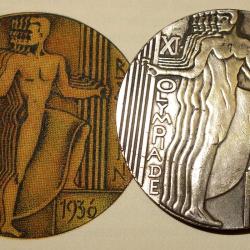 MEDAILLE des JEUX OLYMPIQUES du BERLIN 1936