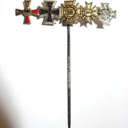 Insigne barrette de d&eacute;corations WW1