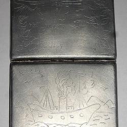 PORTE-CIGARETTE WW2 / NORVEGE 1944.