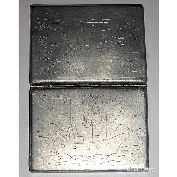 PORTE-CIGARETTE WW2 / NORVEGE 1944.