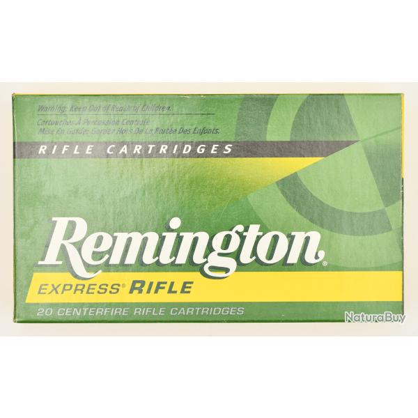 20 cartouches .375 H&H Mag. - REMINGTON - Ogive 270 Grains "Soft Point"