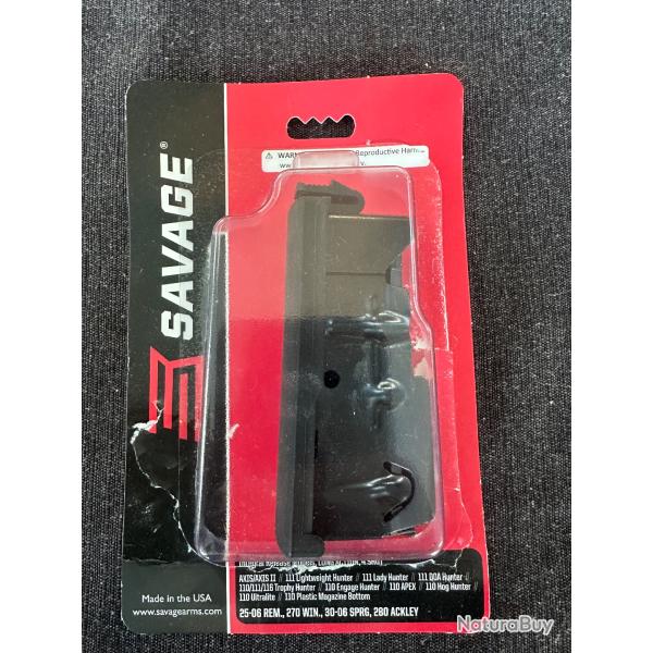 Chargeur Savage 4 coups