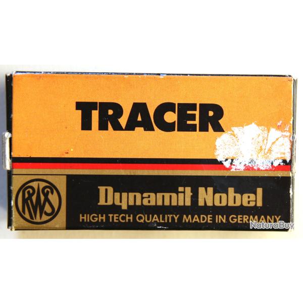 50 cartouches 22 LONG RIFLE - RWS "TRACER" - TRACANTES - compl�te !