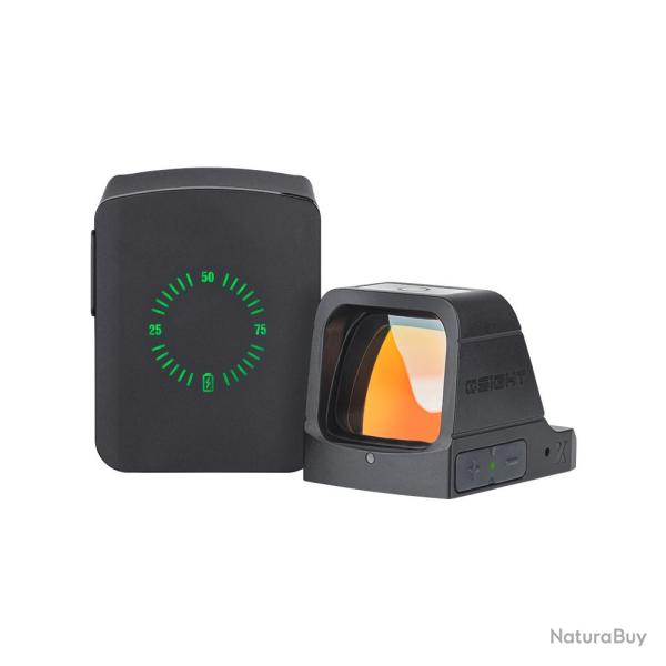 OSIGHT X - POINT ROUGE OU VERT 3 MOA CERCLE 32 MOA EMPREINTE RMR ROUGE