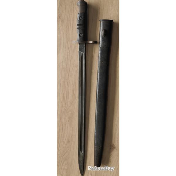 Ba�onnette Anglaise ww1 fabrication Winchester