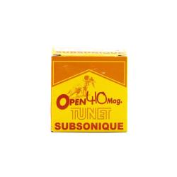 Ventes flash ! 25 cartouches bourre &agrave; jupe calibre 410 76 subsoniques 320m s