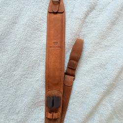 Vends bretelle  cuir carabine Merkel