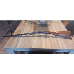 VIDE COFFRE!! juxtapos&eacute; artisan francais "sign&eacute; Jacquey Avignon" cal 16/65 1� sans prix de r&eacute;serve