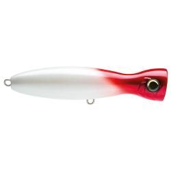 Leurre de surface YO ZURI Mag popper 100 F Pearl red head (PRH)
