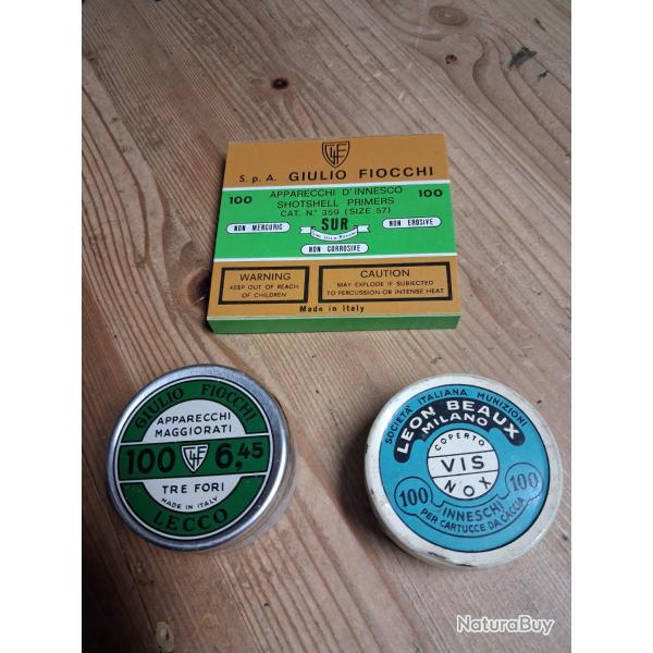 BOITES D'AMORCE DE COLLECTION N�2