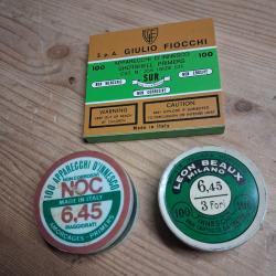 BOITES D'AMORCE DE COLLECTION N&deg;3