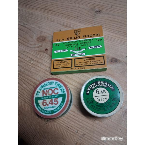 BOITES D'AMORCE DE COLLECTION N�3