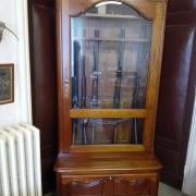 Armoire à Fusils Utilia 4 Places - Bois, Métal, Certifiée Niveau A - Neuve