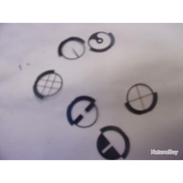 6 guidons diam�tre 12,4 mm pour porte-guidon � inserts